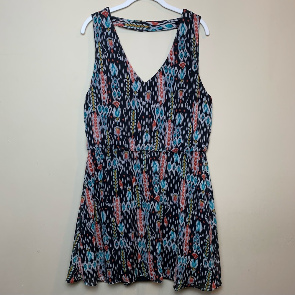 Bisou Bisou Sleeveless Print Dress
